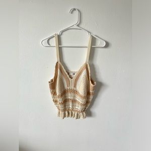 Knitted tank